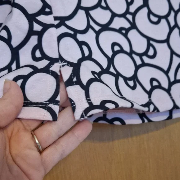 Hello Kitty Pink & Black Mini Skirt - Picture 2 of 4